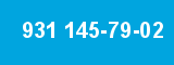 931 145-79-02 931 145-79-02